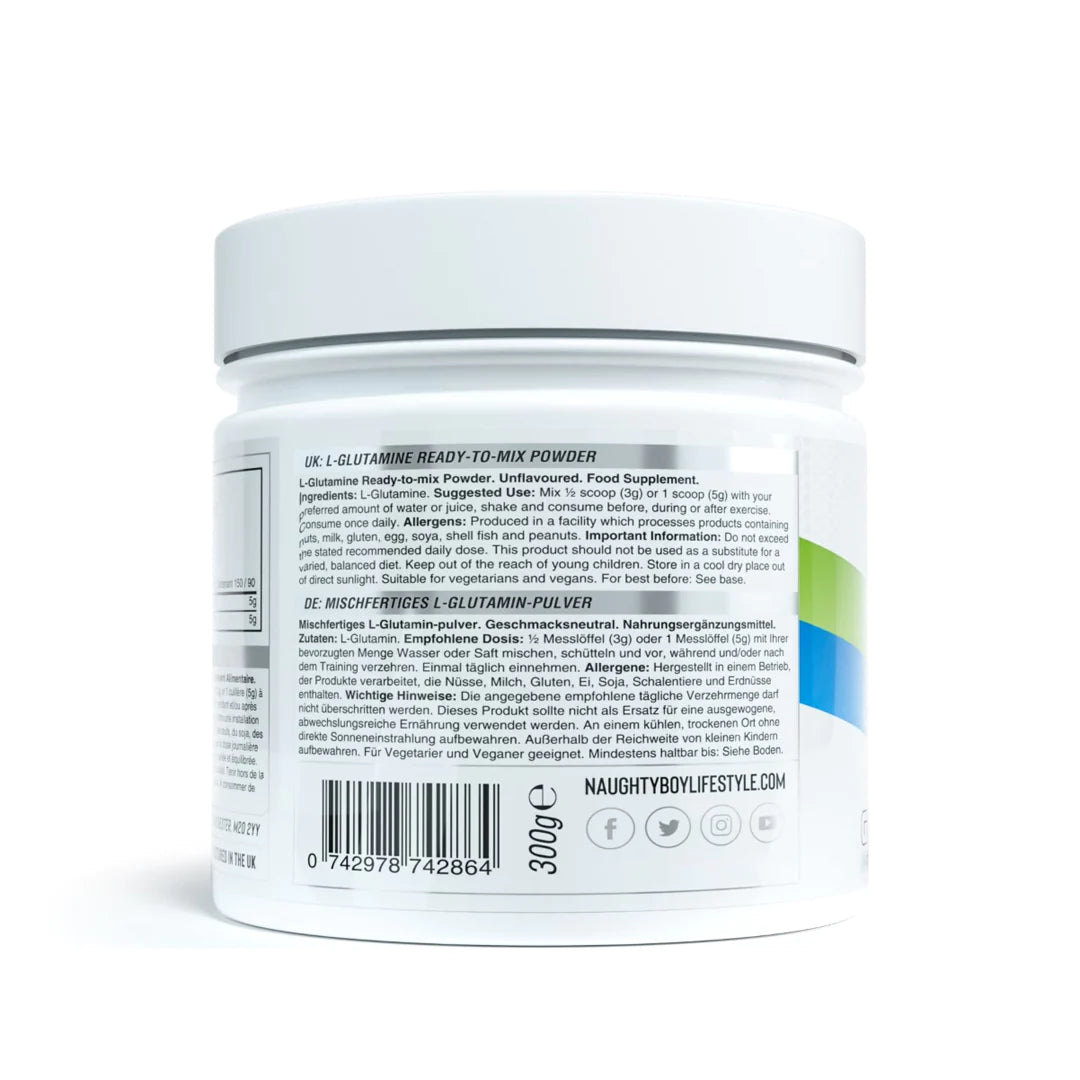 Naughty Boy L-Glutamine 300g