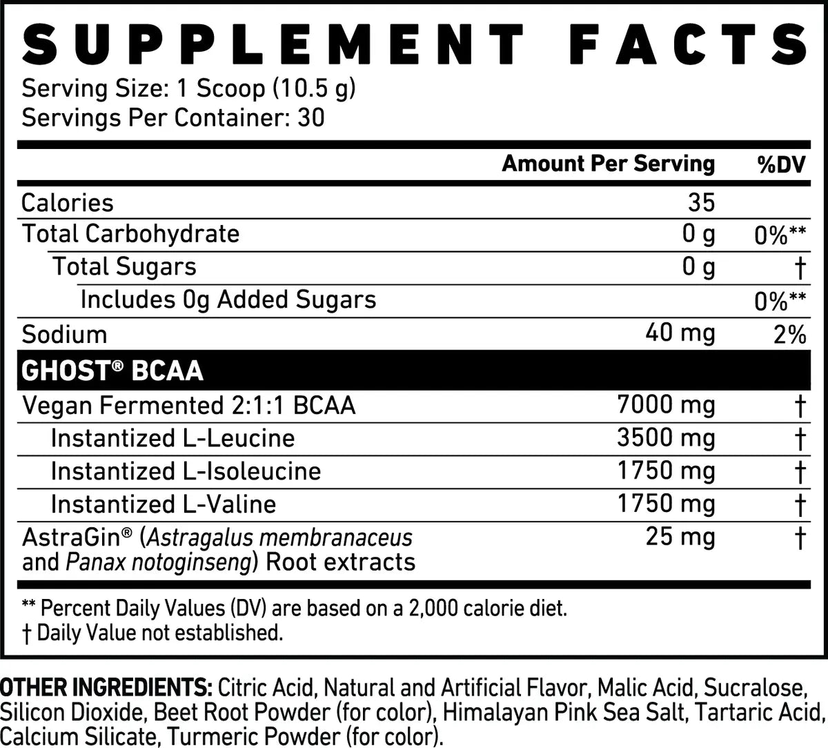 Ghost BCAA v2 330g