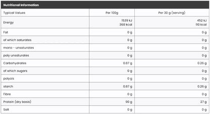 NXT Nutrition Beef Protein Isolate 1.8kg