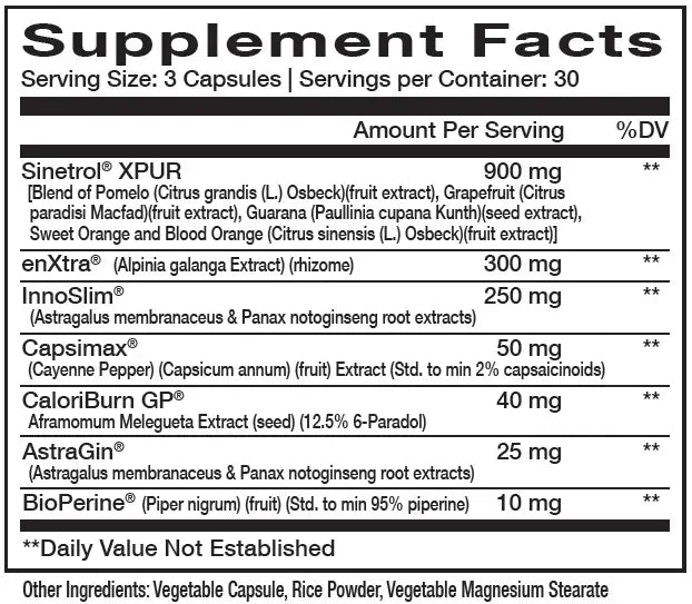 InnovaPharm Novaburn 2.0 Stim Free