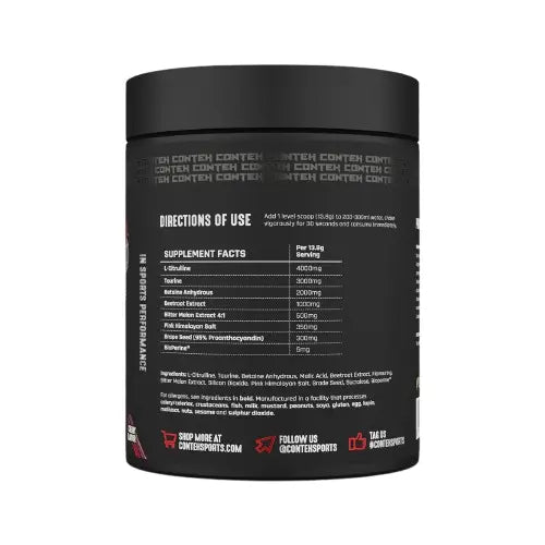 Conteh Sports The Pump Pre-Workout 414g