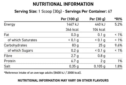 Applied Nutrition Cream of Rice 2kg