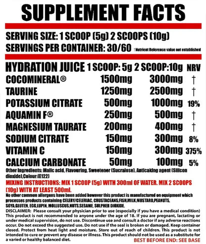 Gorillalpha Hydration Juice 300g