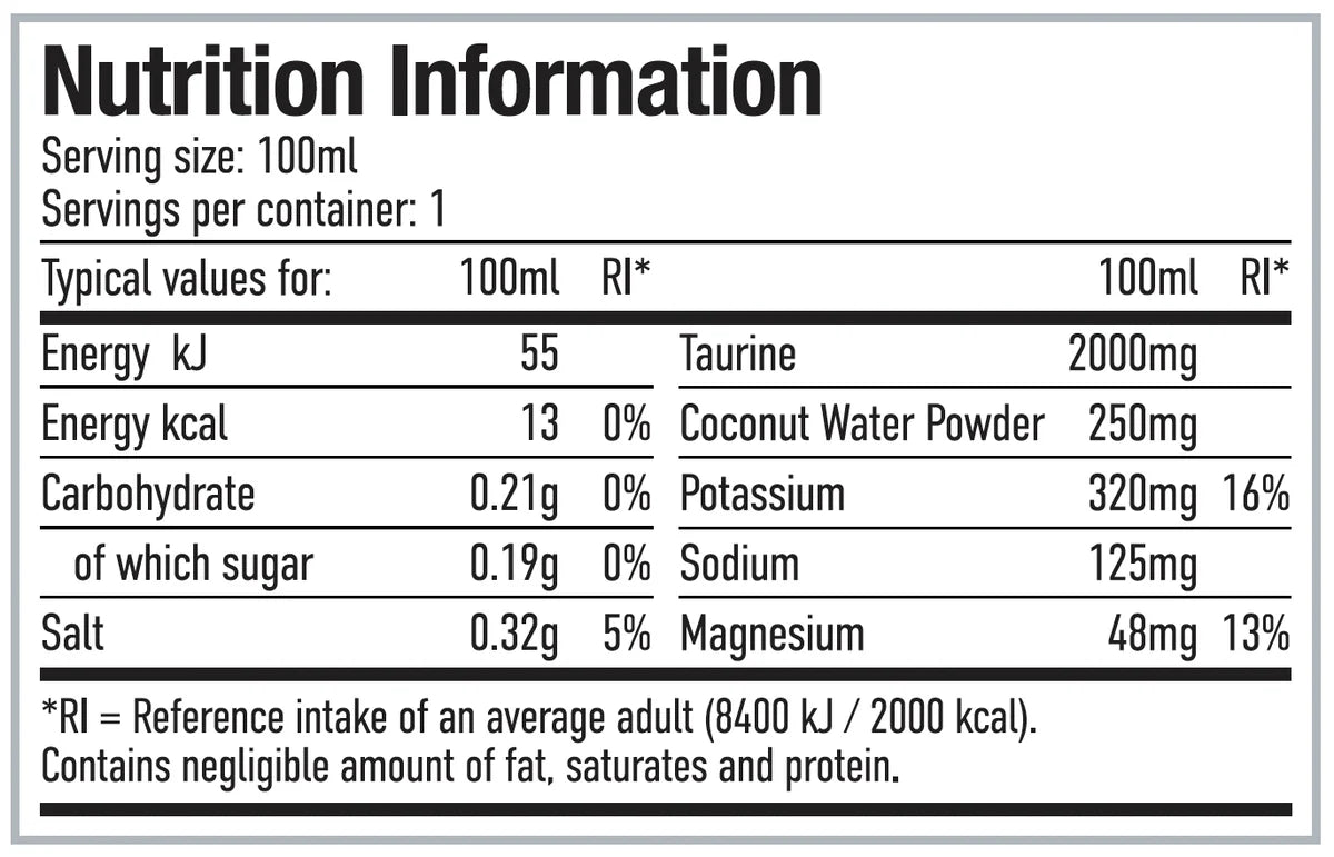 Per4m Hydrate Electrolyte Shots 12 x 100ml
